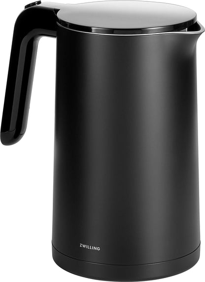 ZWILLING Enfinigy Kettle, 1.5 L, Black, Powerful: 1550 - 1850 W