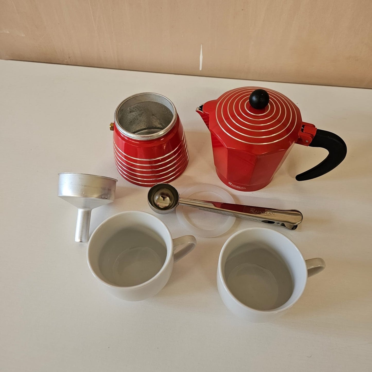 RAINBEAN Moka Pot Set 300ml