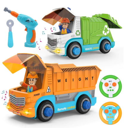 Remote Control Dumper & Garbage Truck - MyJumble