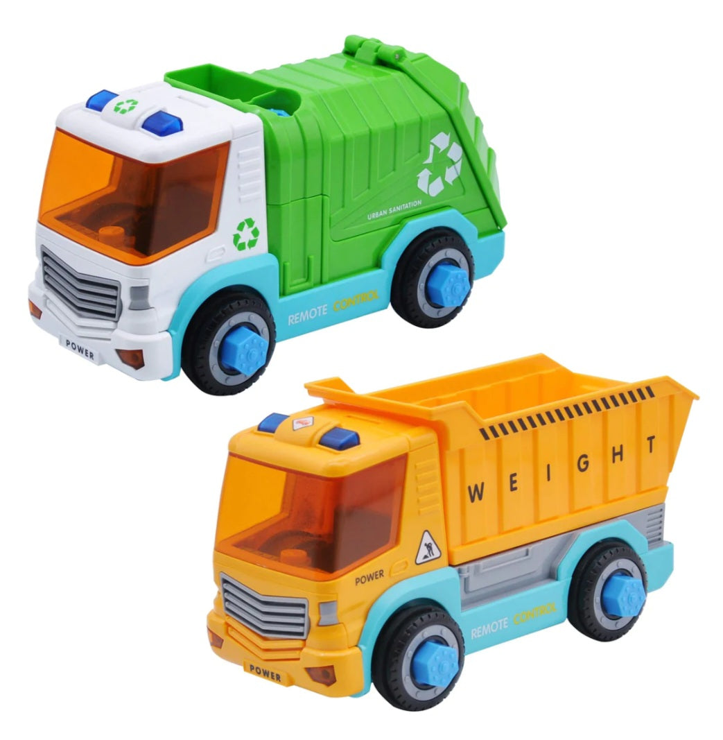 Remote Control Dumper & Garbage Truck - MyJumble