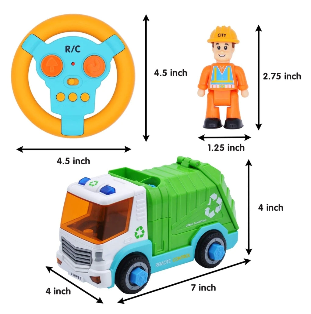 Remote Control Dumper & Garbage Truck - MyJumble